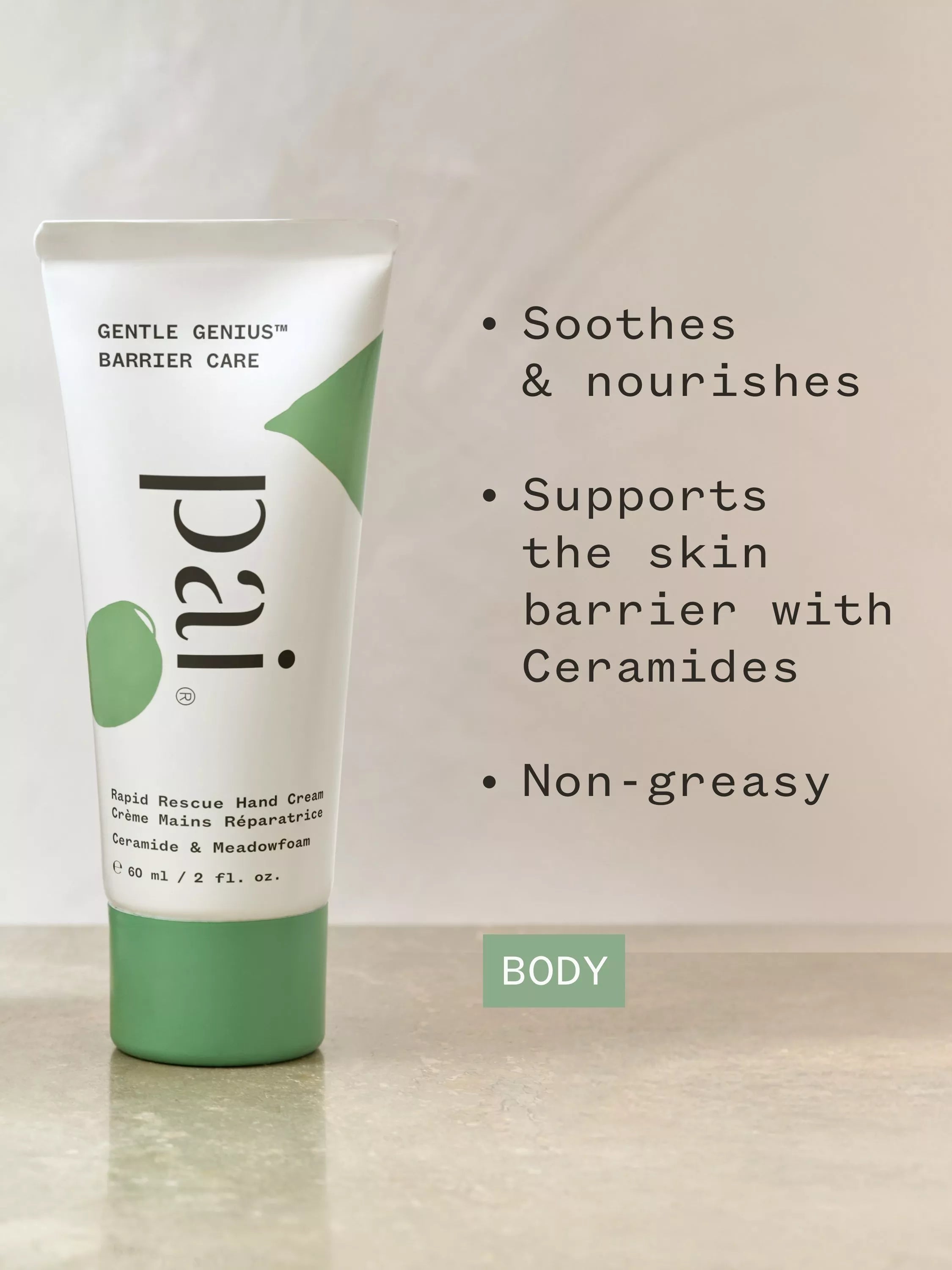 Pai Barrier Care Rapid Rescue Hand Cream 60ml - British product