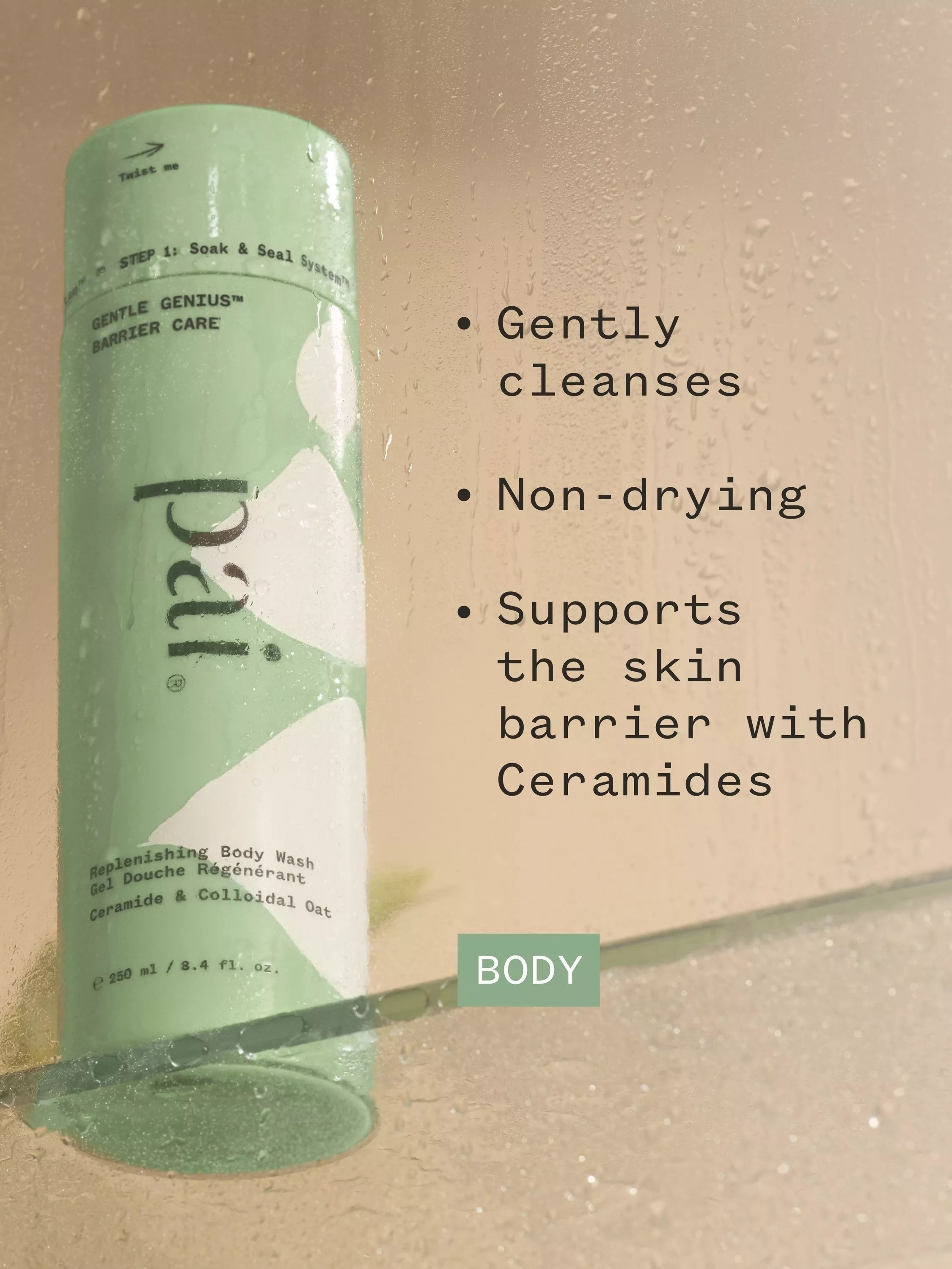 Pai Barrier Care Replenishing Body Wash 250ml, imported from the UK