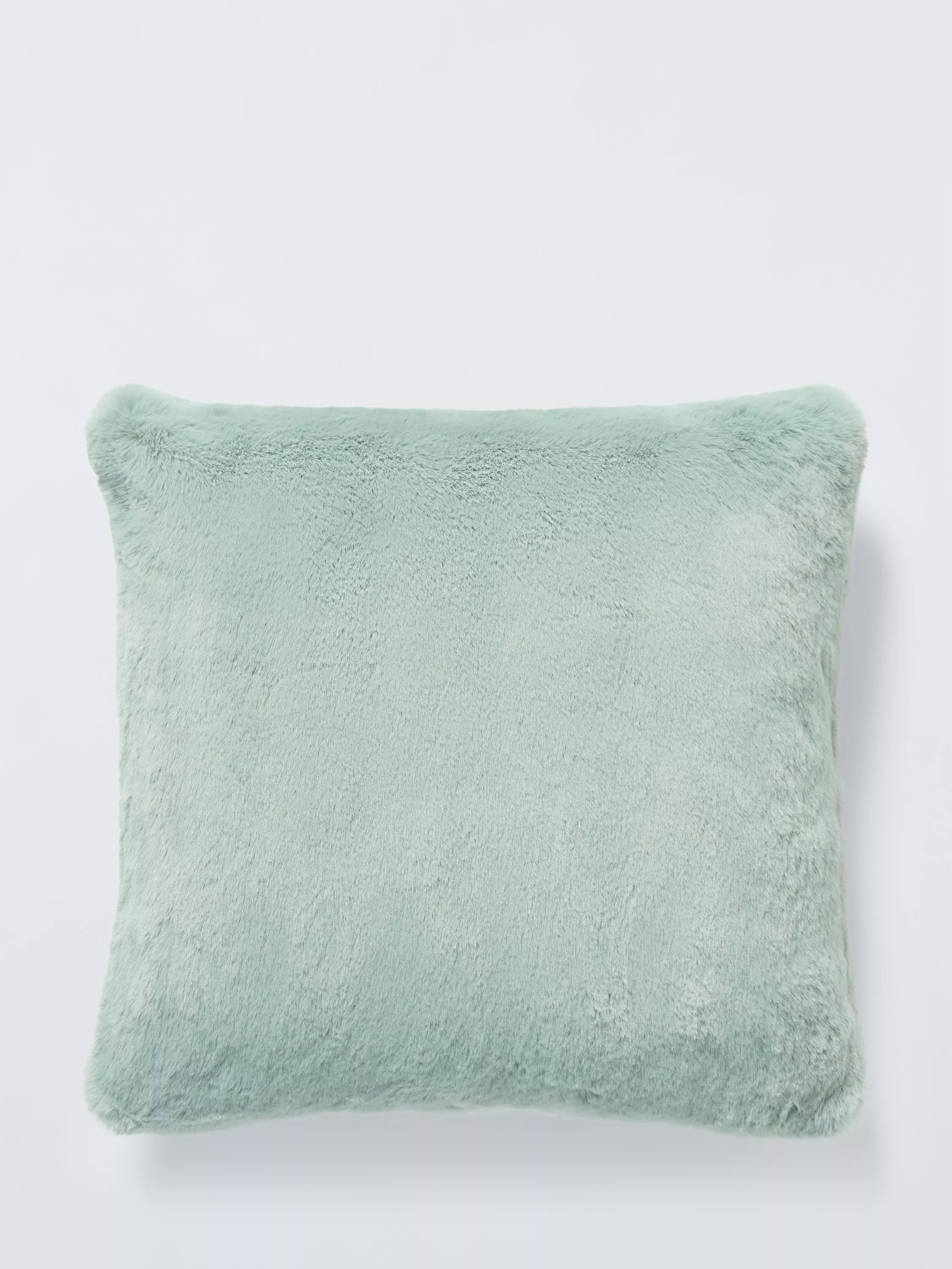 John Lewis Luxury Faux Fur Plain Scatter Cushion 45 x 45cm