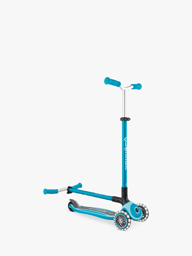 Globber Master Lights 3-wheel scooter, imported from the UK