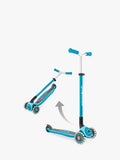 Globber Master Lights 3-wheel scooter, imported from the UK