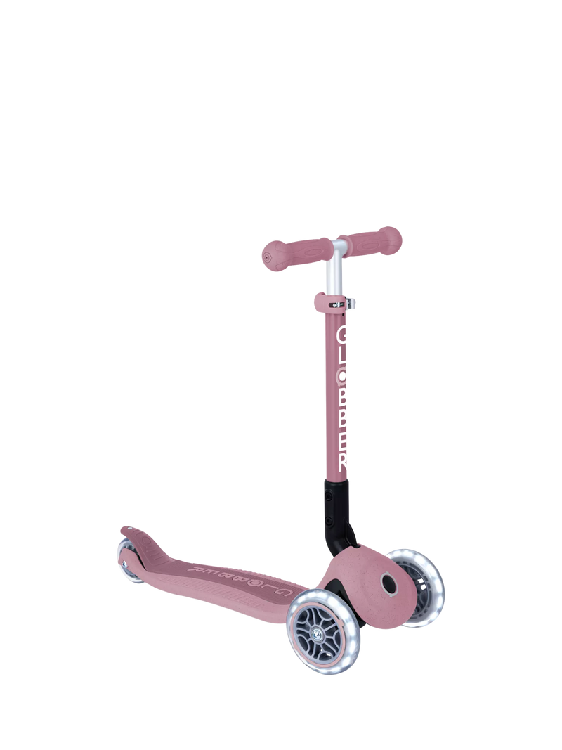 Globber Junior Foldable Lights Eco Scooter