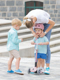 Globber junior eco scooter foldable lights, UK version