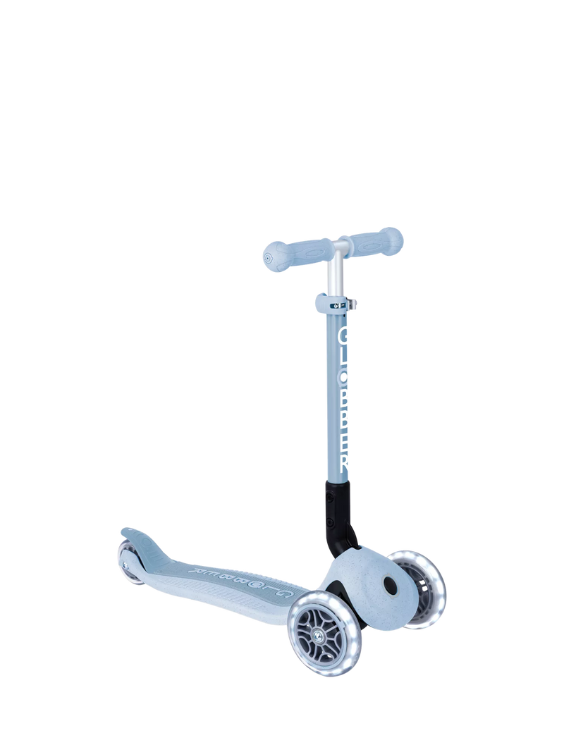 Globber junior eco scooter foldable lights, UK version