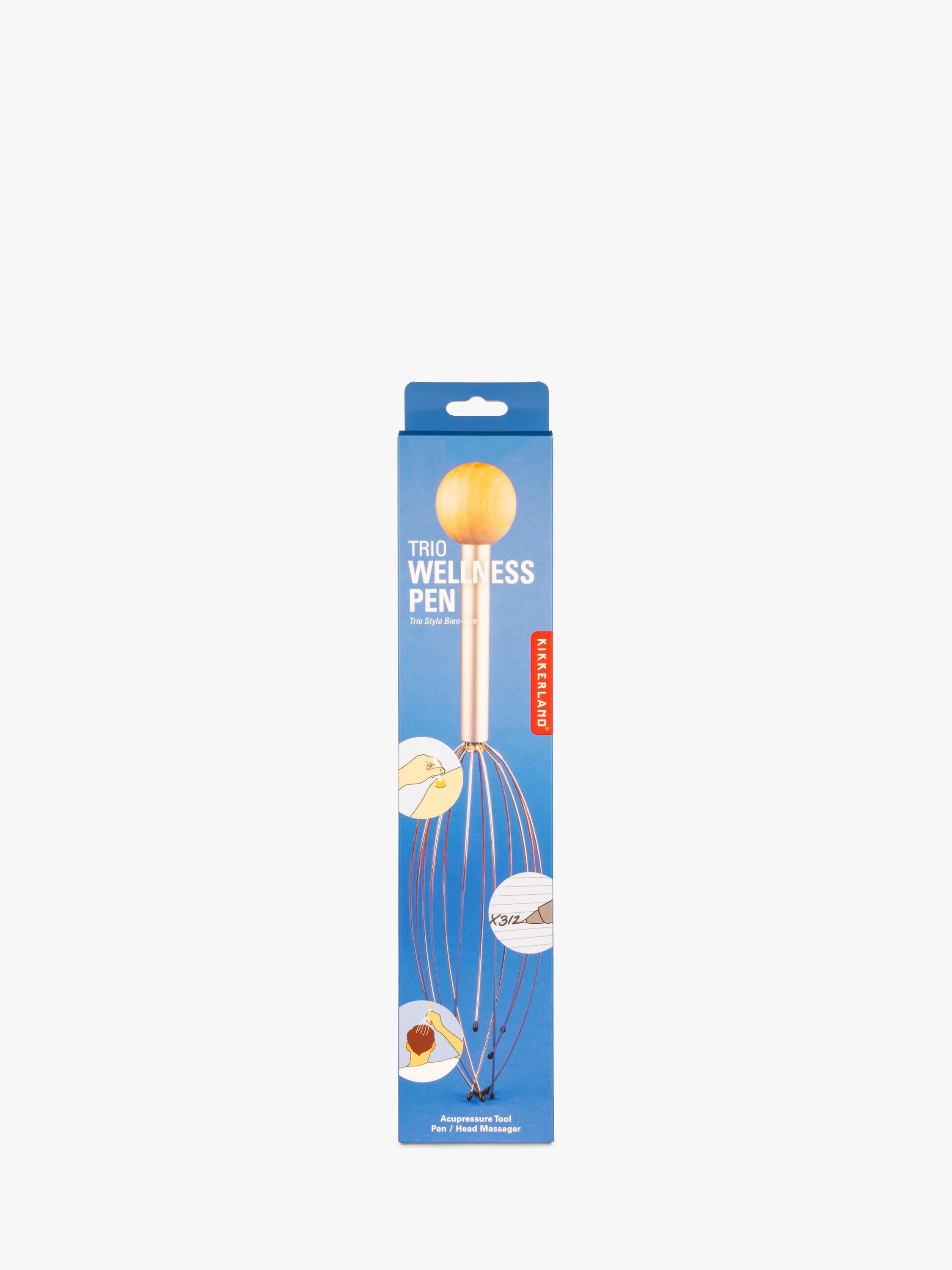 Kikkerland 3-in-1 head massager multi tool (British brand)