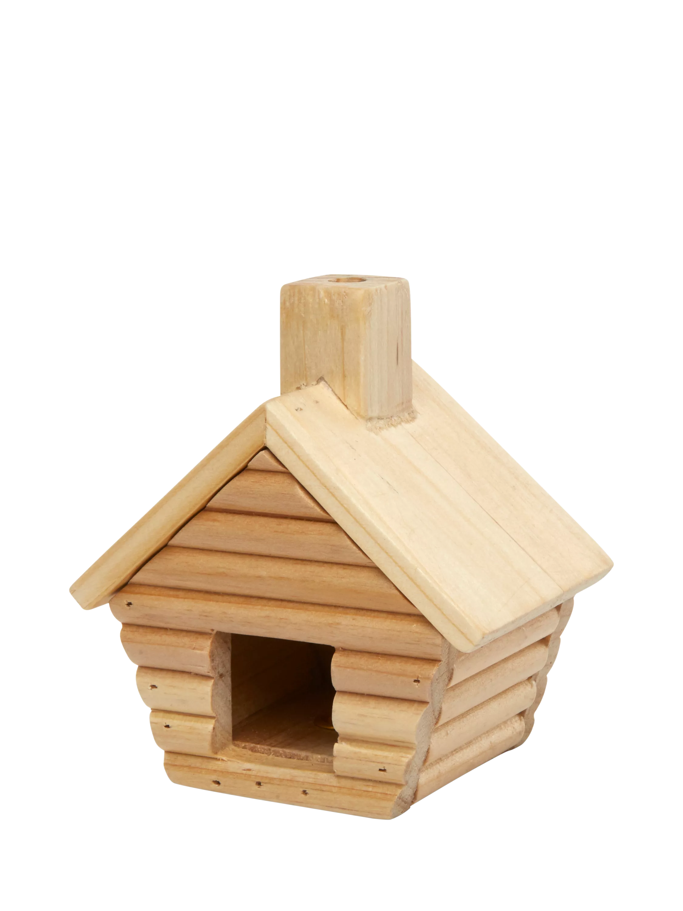 Kikkerland cabin incense burner natural, imported from the UK