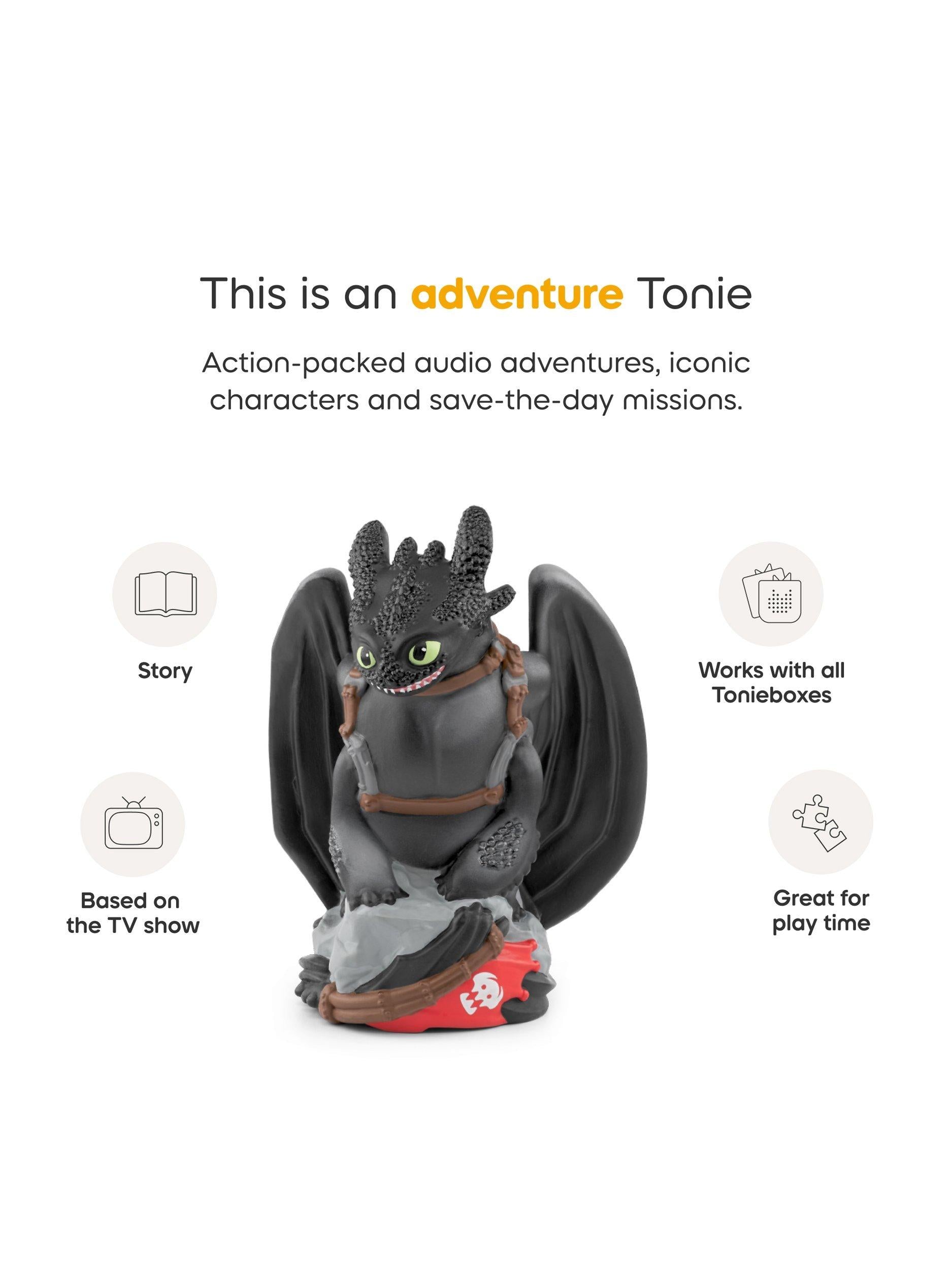 Tonies Toothless Tonie audio character, UK version