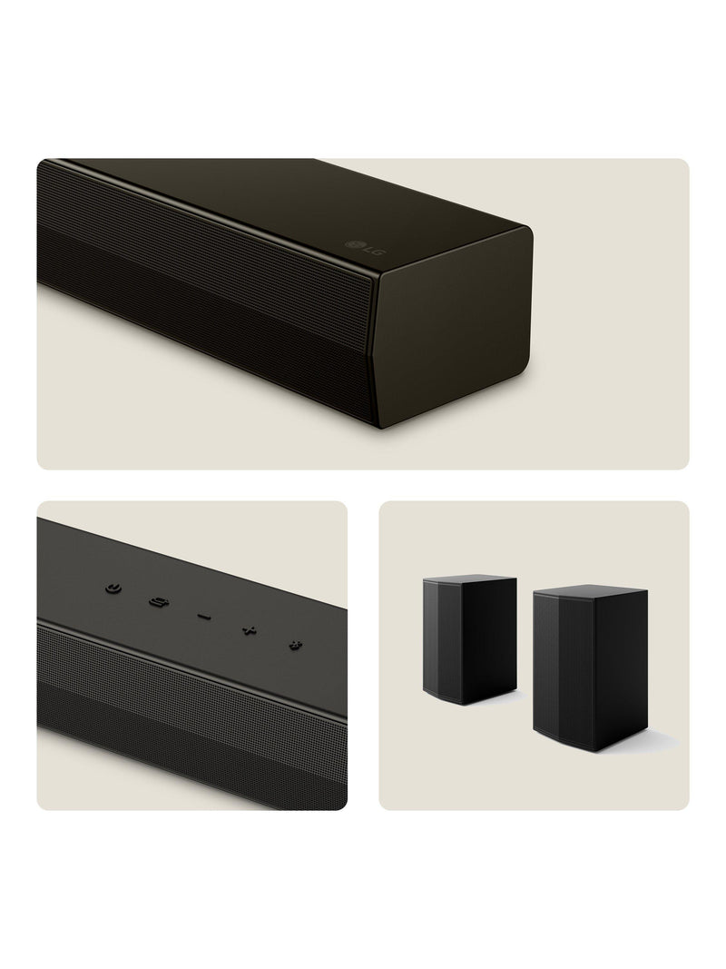 LG US40TR Bluetooth soundbar with subwoofer (British brand)