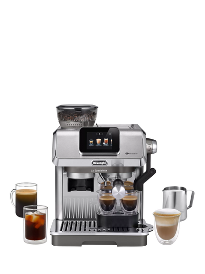 John Lewis De'Longhi La Specialista EC9455.M Touch Bean to Cup Coffee Machine, Silver- Buy online at McGrocer