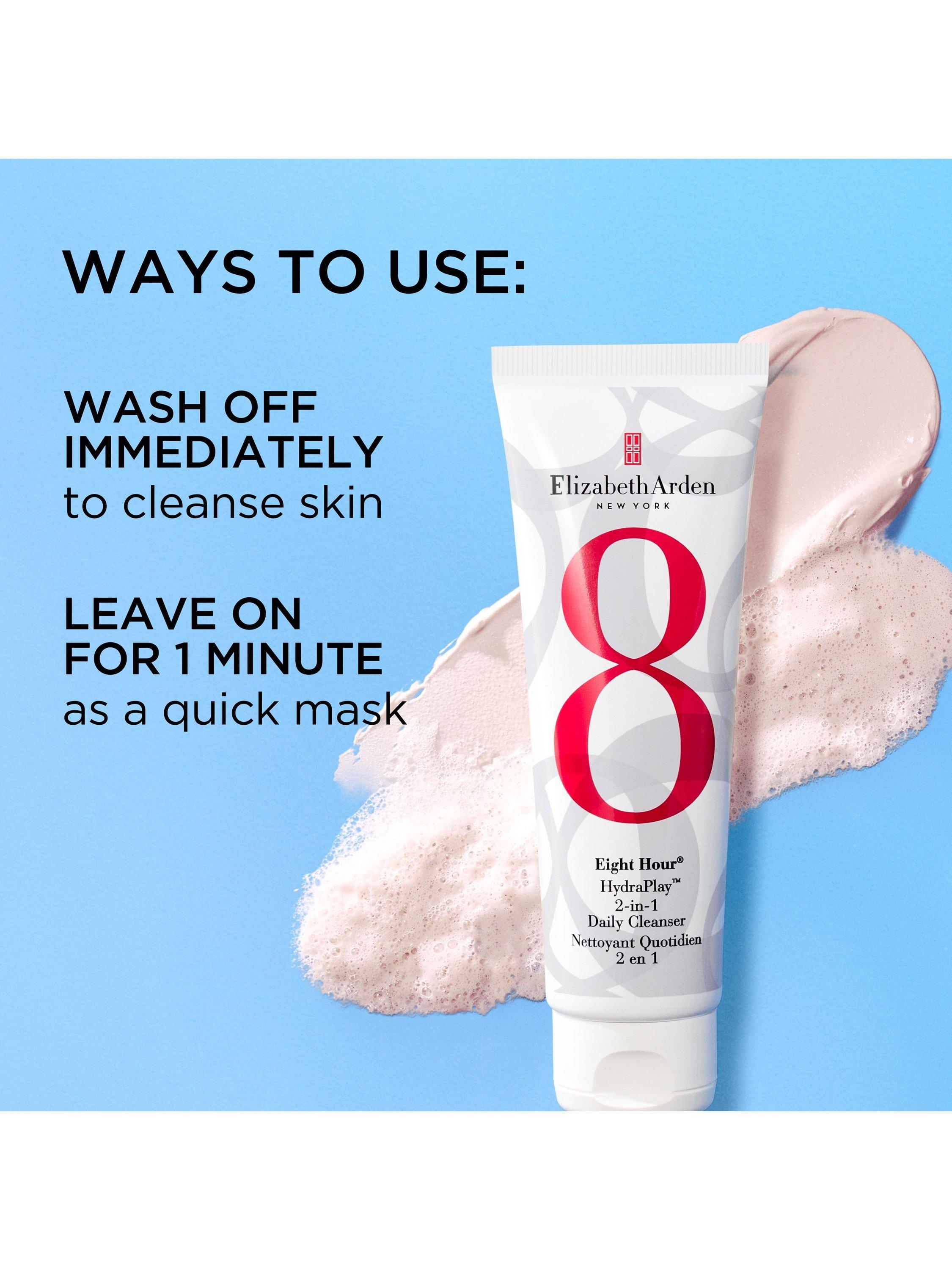 Elizabeth Arden HydraPlay 2-in-1 cleanser 125ml - British product