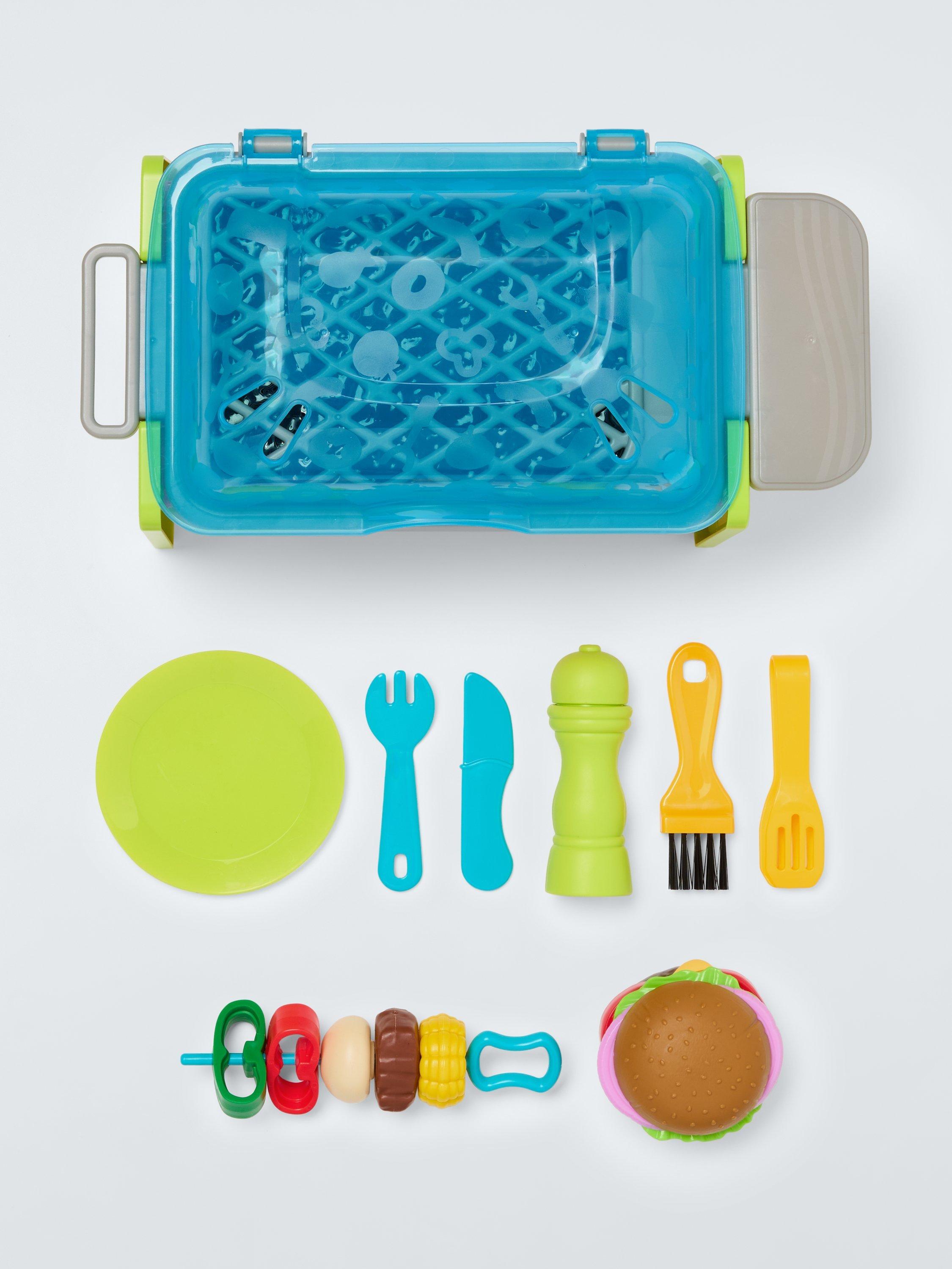 John Lewis Toy BBQ Set with lights and sounds, imported from the UK