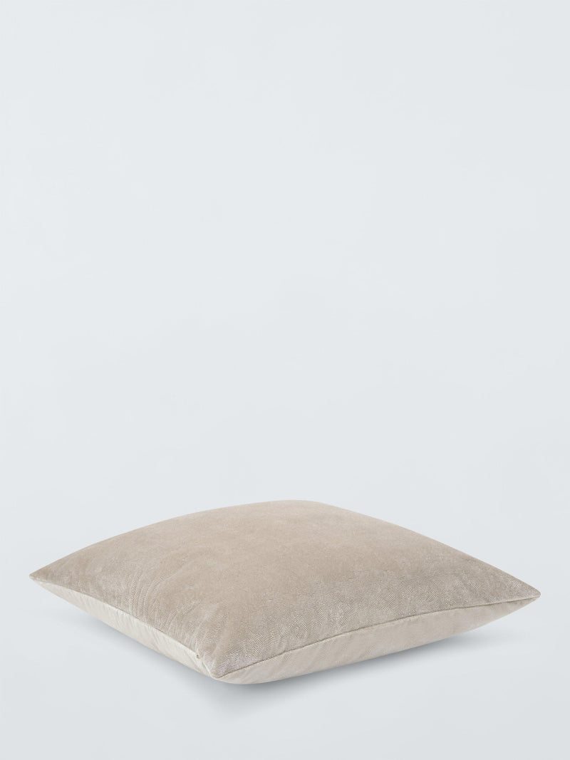 John Lewis embossed velvet cushion 50x50cm - British product