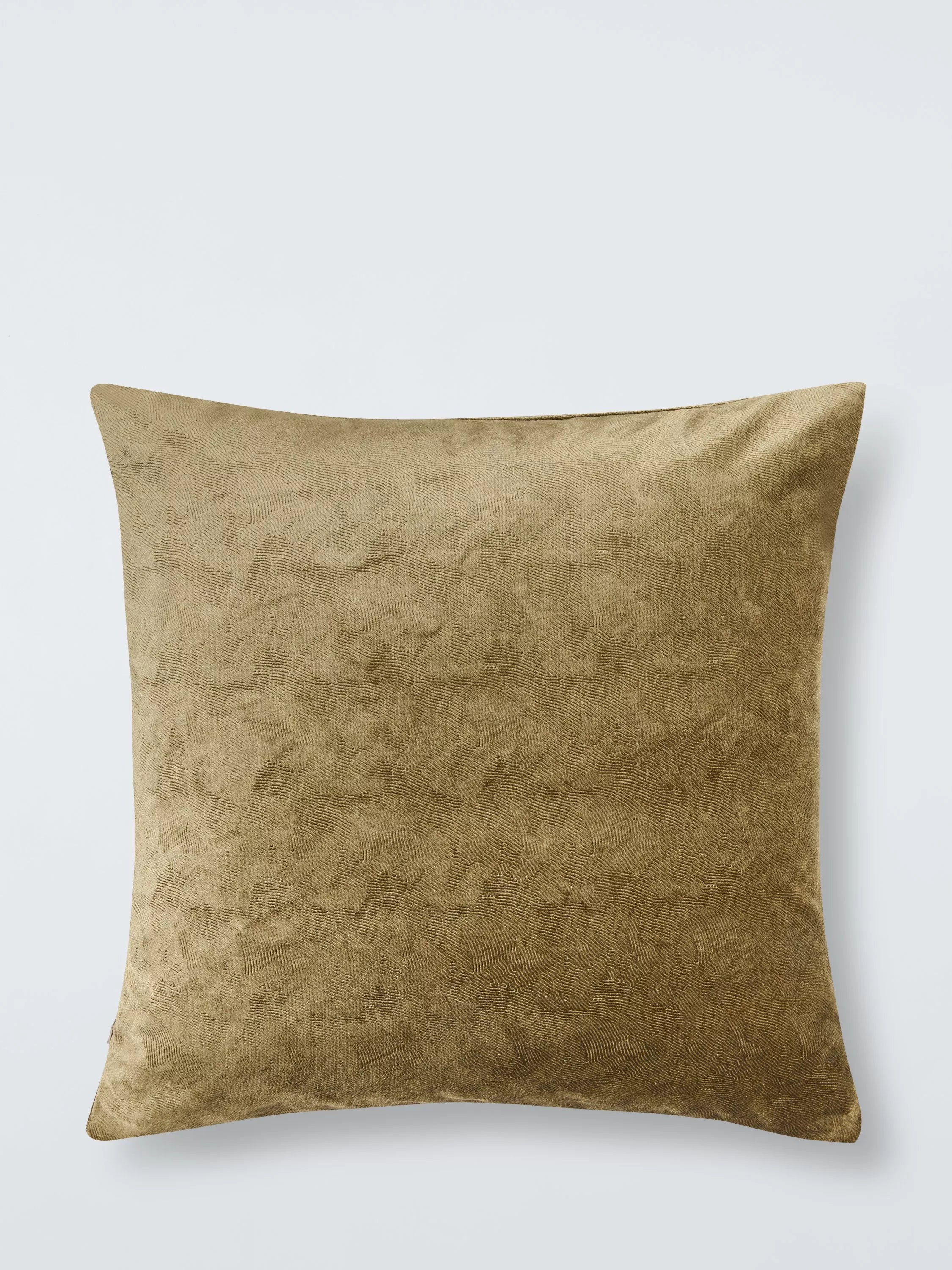 John Lewis Embossed Velvet Cushion 50 x 50cm