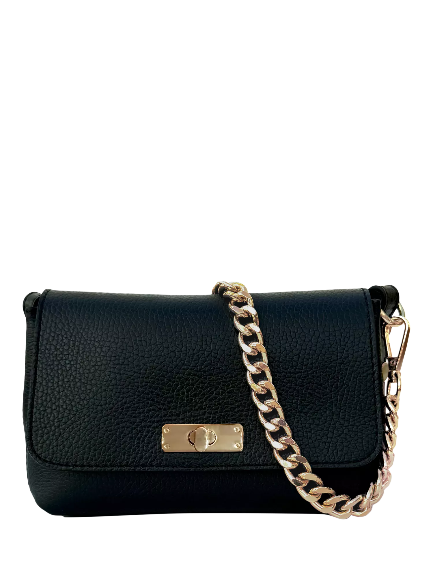 Apatchy London Maisie Mini Leather Crossbody Bag with Slim Flat Crossbody Strap