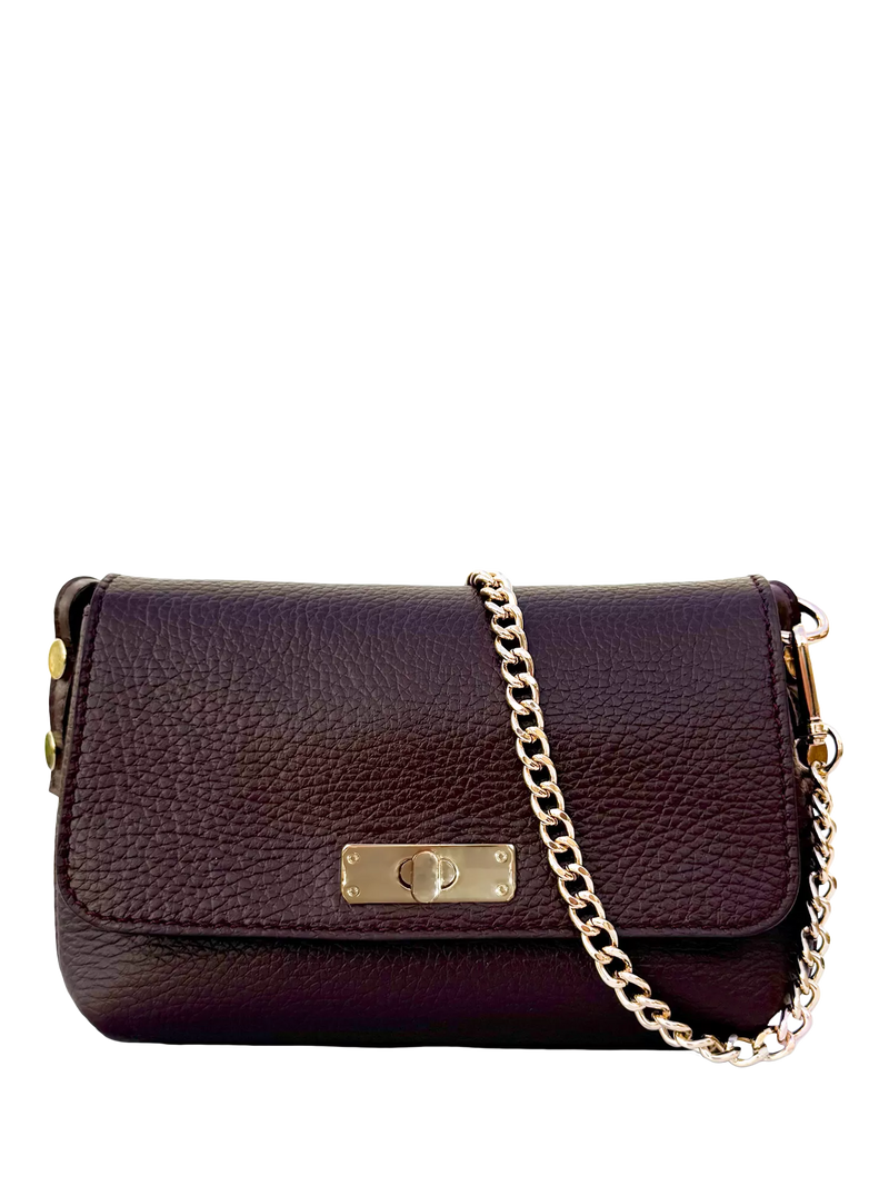 Apatchy London The Maisie Mini Leather Crossbody Bag