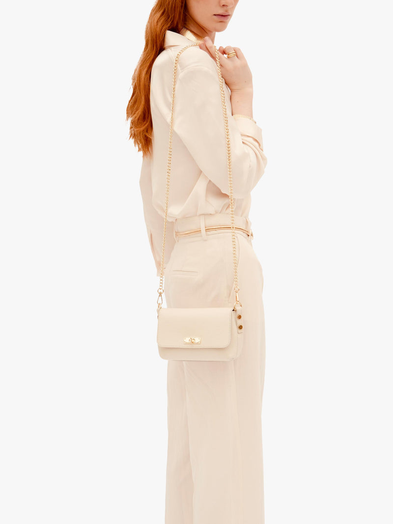 Apatchy London Maisie mini leather crossbody bag, imported from the UK