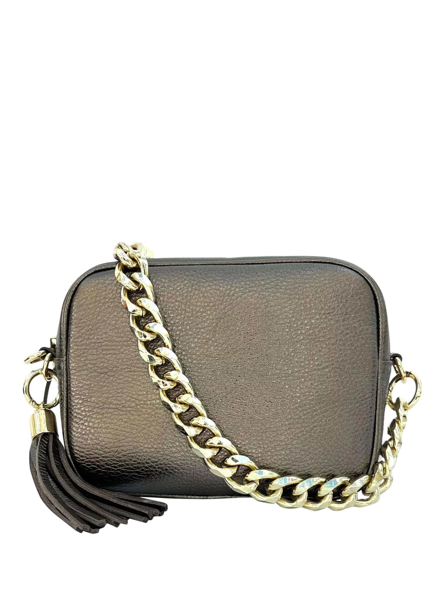 Apatchy London Chain Strap Leather Camera Bag