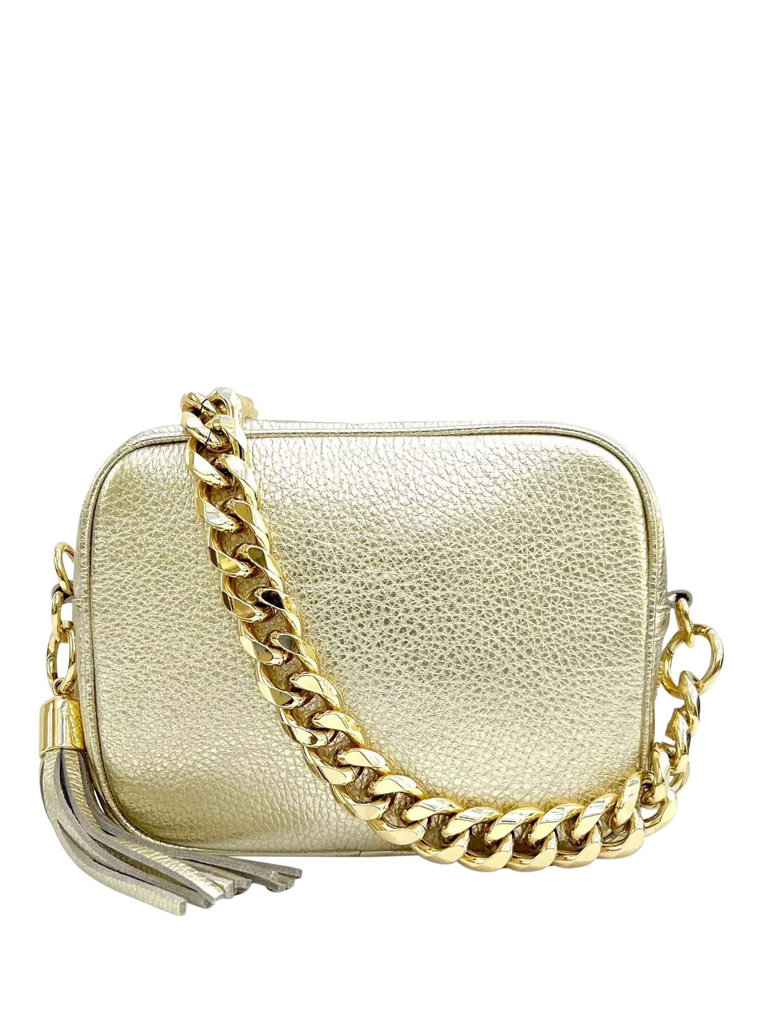 Apatchy London Chain Strap Leather Camera Bag