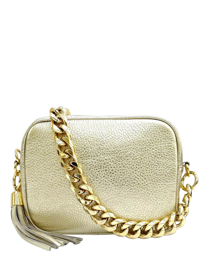 Apatchy London Chain Strap Leather Camera Bag