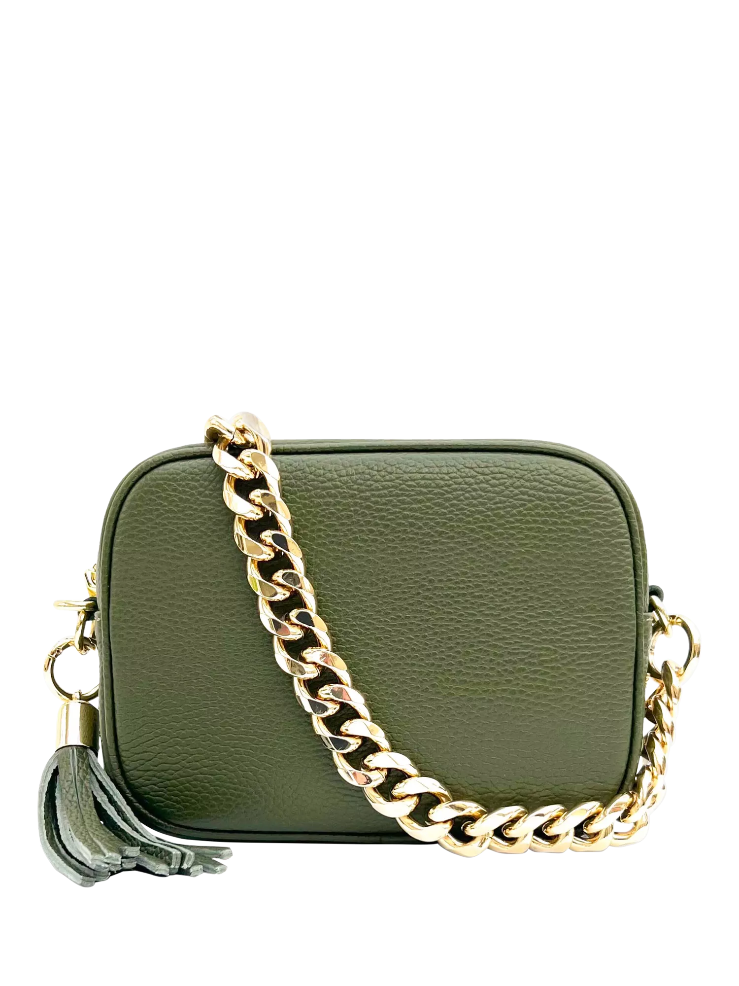 Apatchy London Chain Strap Leather Camera Bag