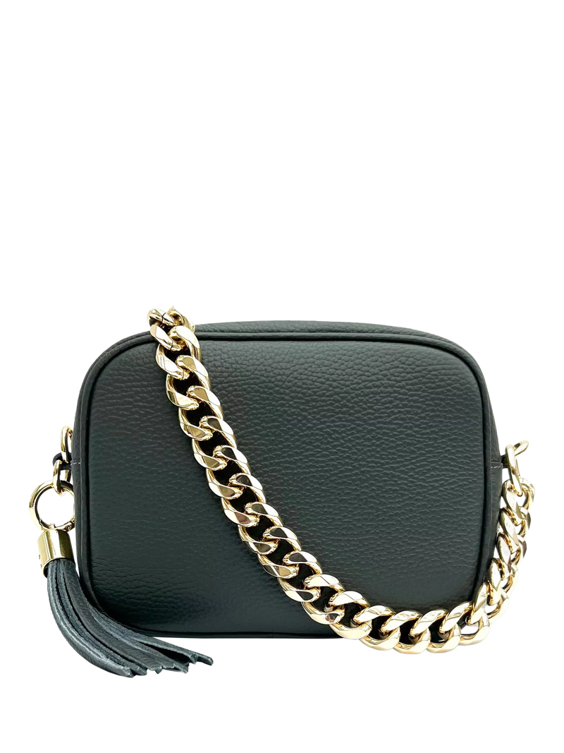 Apatchy London Chain Strap Leather Camera Bag