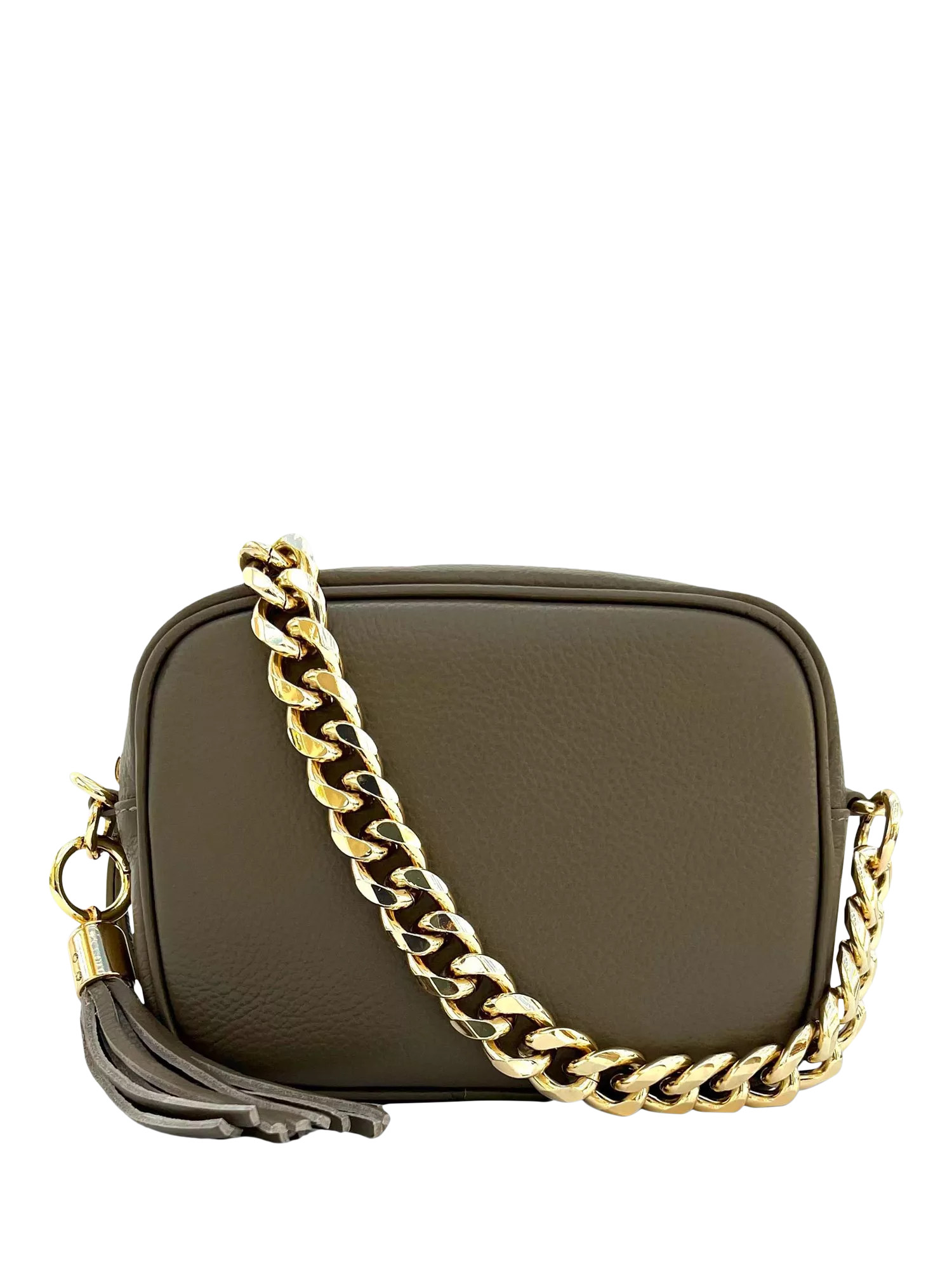 Apatchy London Chain Strap Leather Camera Bag