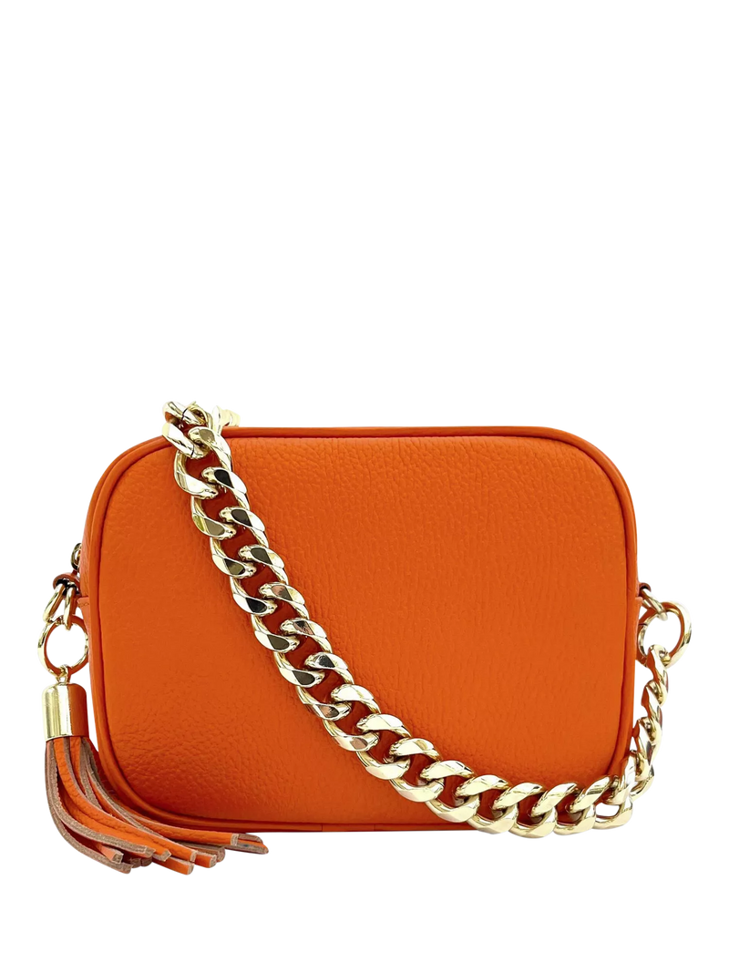 Apatchy London Chain Strap Leather Camera Bag