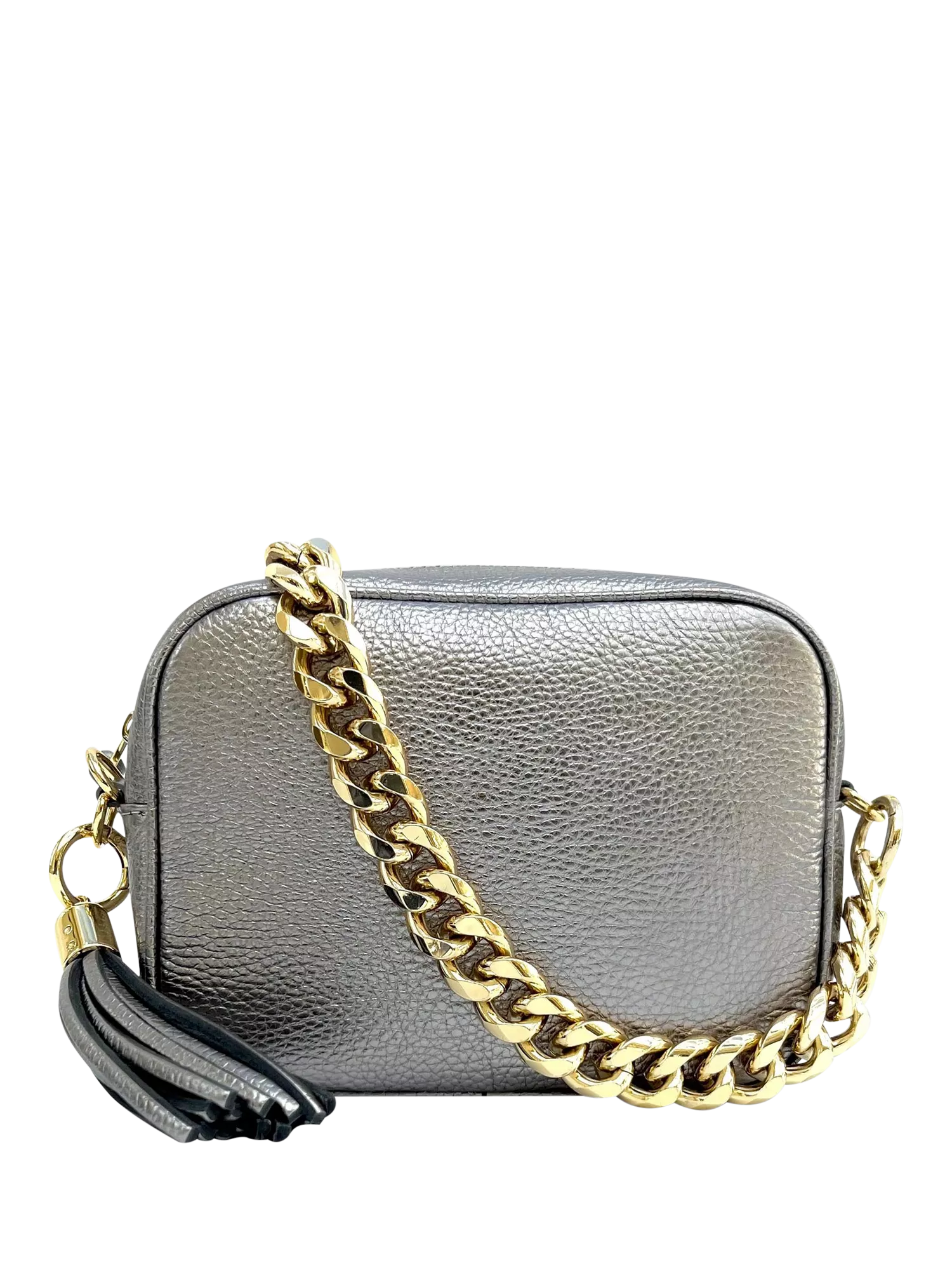 Apatchy London Chain Strap Leather Camera Bag