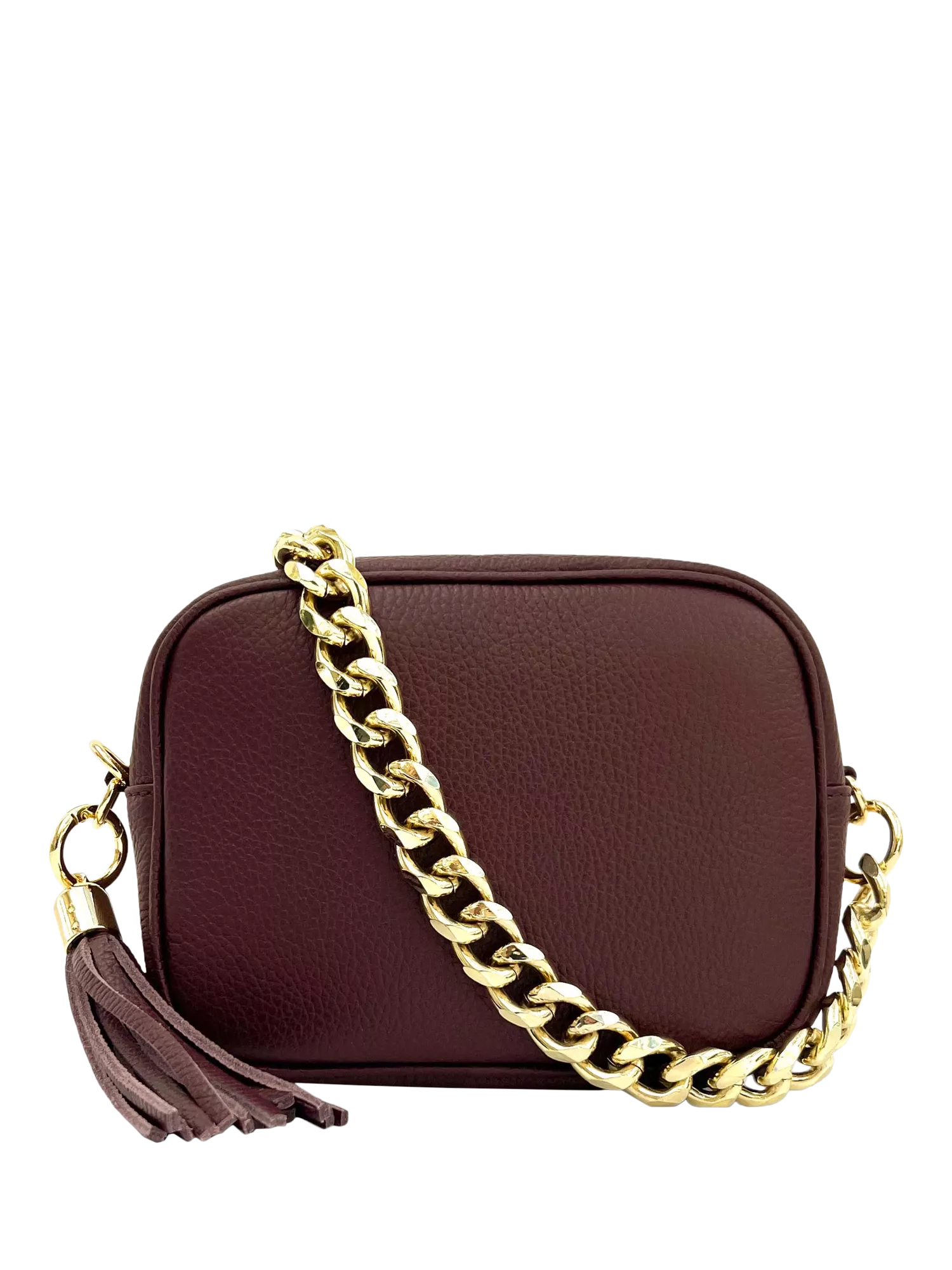Apatchy London Chain Strap Leather Camera Bag