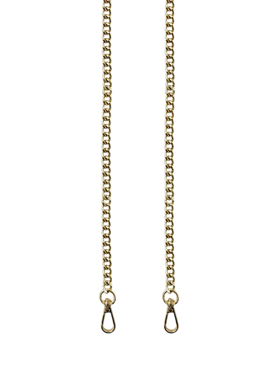 John Lewis Apatchy London Slim Flat Cross Body Chain Strap in Gold, 120cm- Buy online at McGrocer
