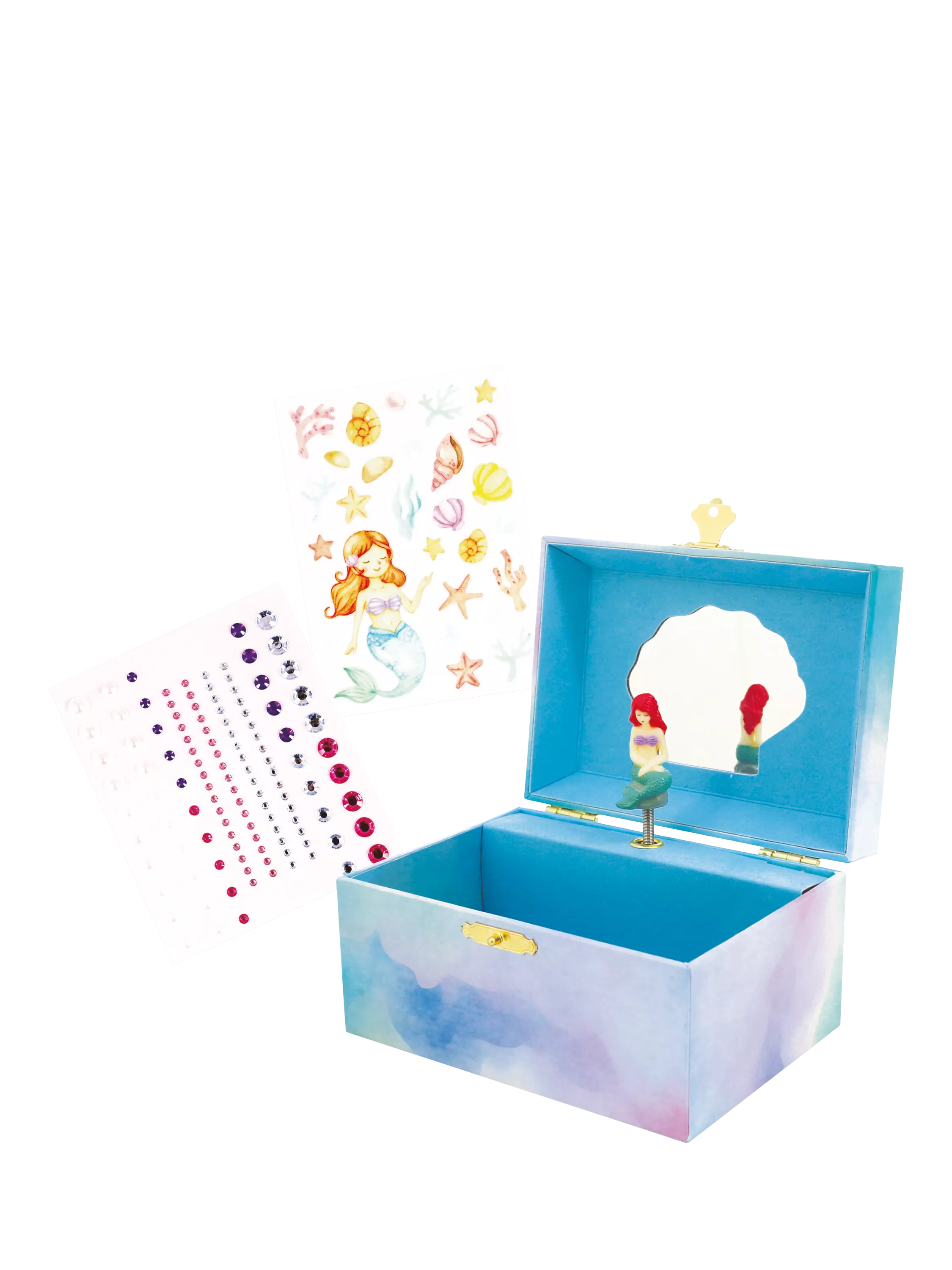 John Lewis decorate mermaid musical jewellery box, imported from the UK
