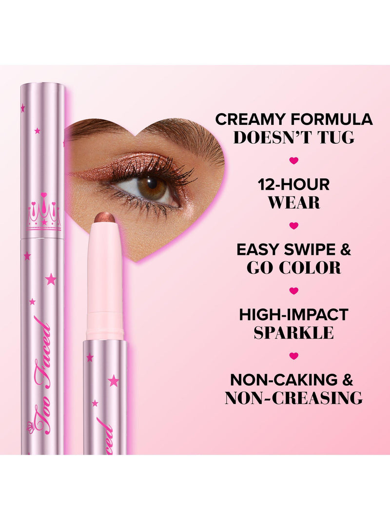 Too Faced Quickie Queen cream eyeshadow stick 1.5g, UK version
