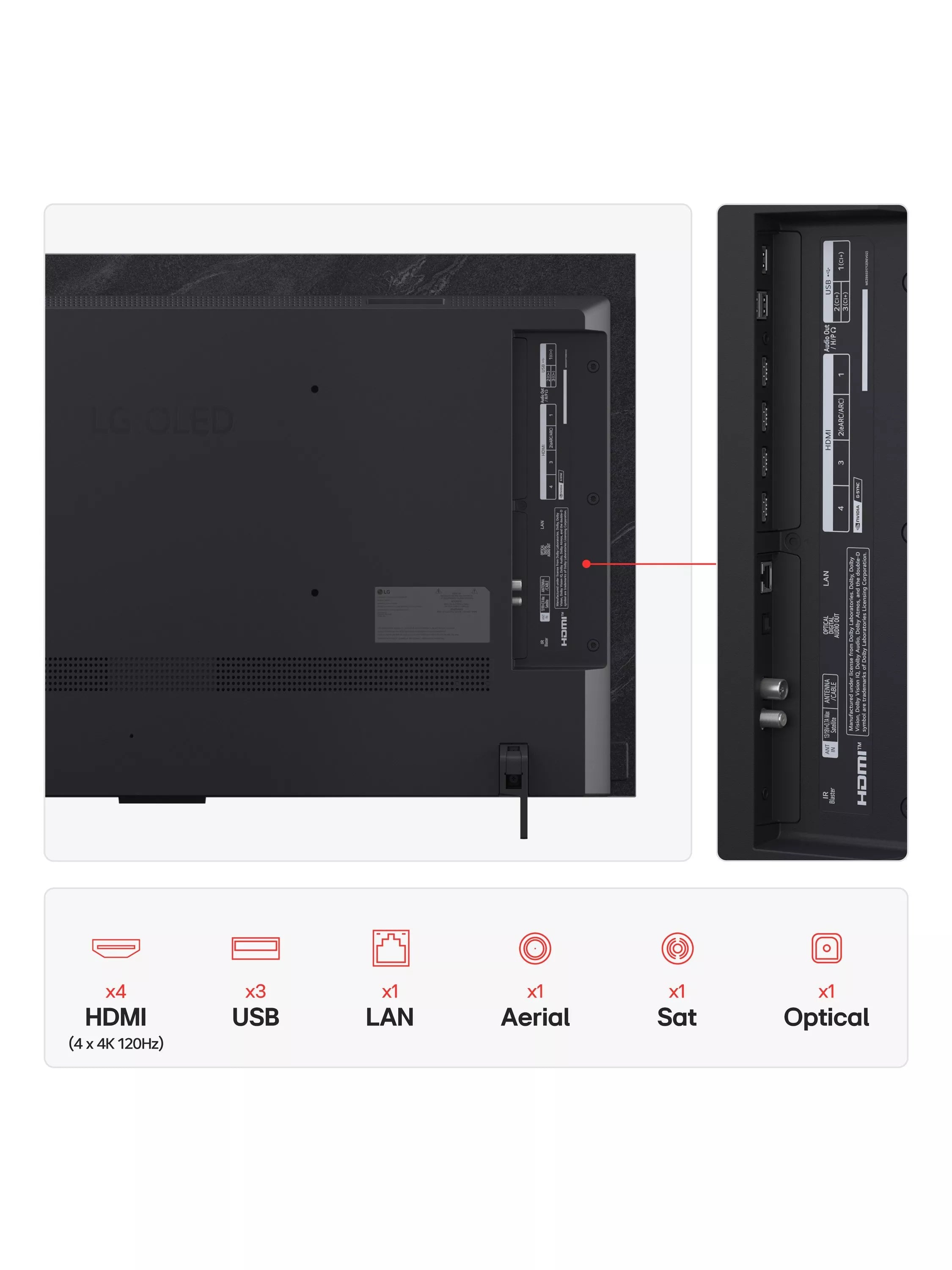 LG OLED 42 inch Smart TV - British product