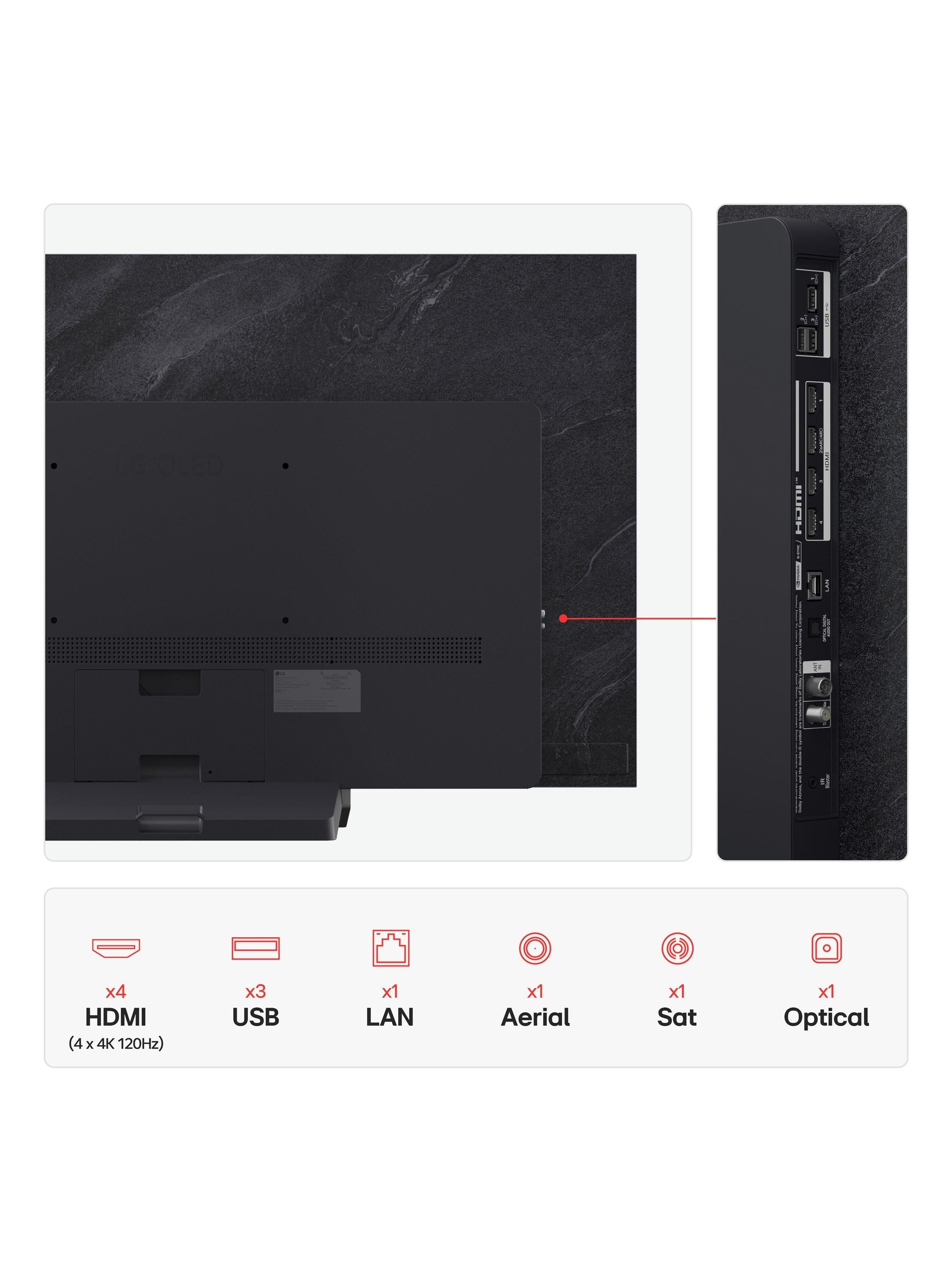 LG OLED55C54LA 55 inch 4K smart TV - British product