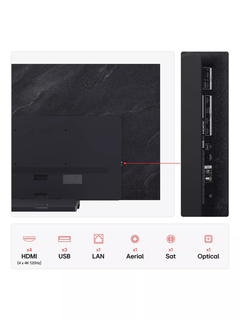 LG OLED evo 65 inch TV, imported from the UK