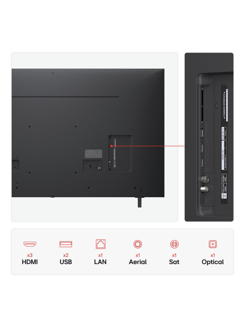 LG NanoCell 50NANO80A 4K Ultra HD Smart TV 50 inch - British product