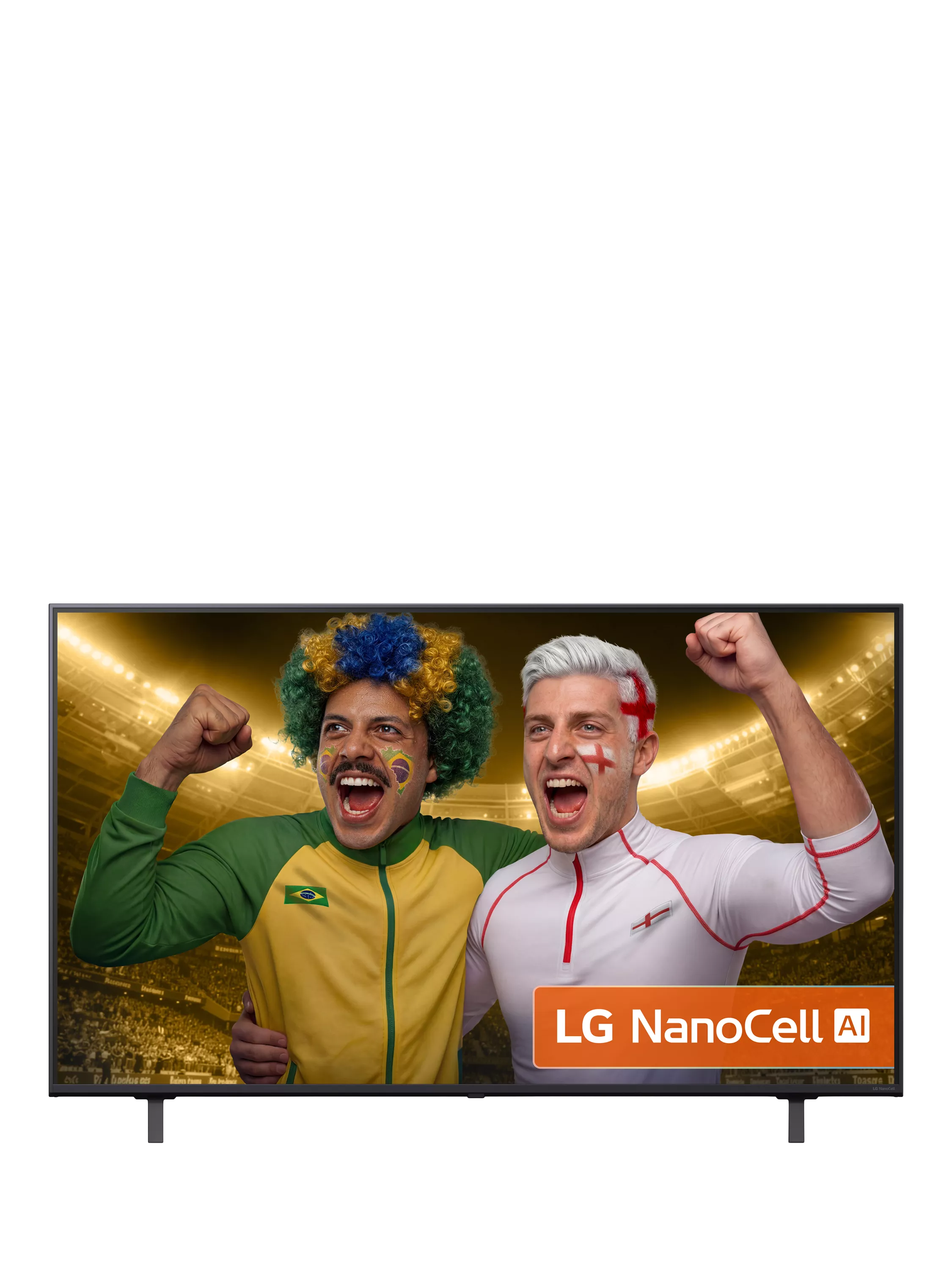 LG NANO80A 55 inch NanoCell 4K TV, imported from the UK
