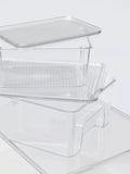 John Lewis clear fridge organiser set of 4, imported from the UK