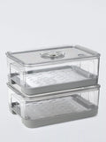 John Lewis Fridge Organiser, Set of 2, Medium