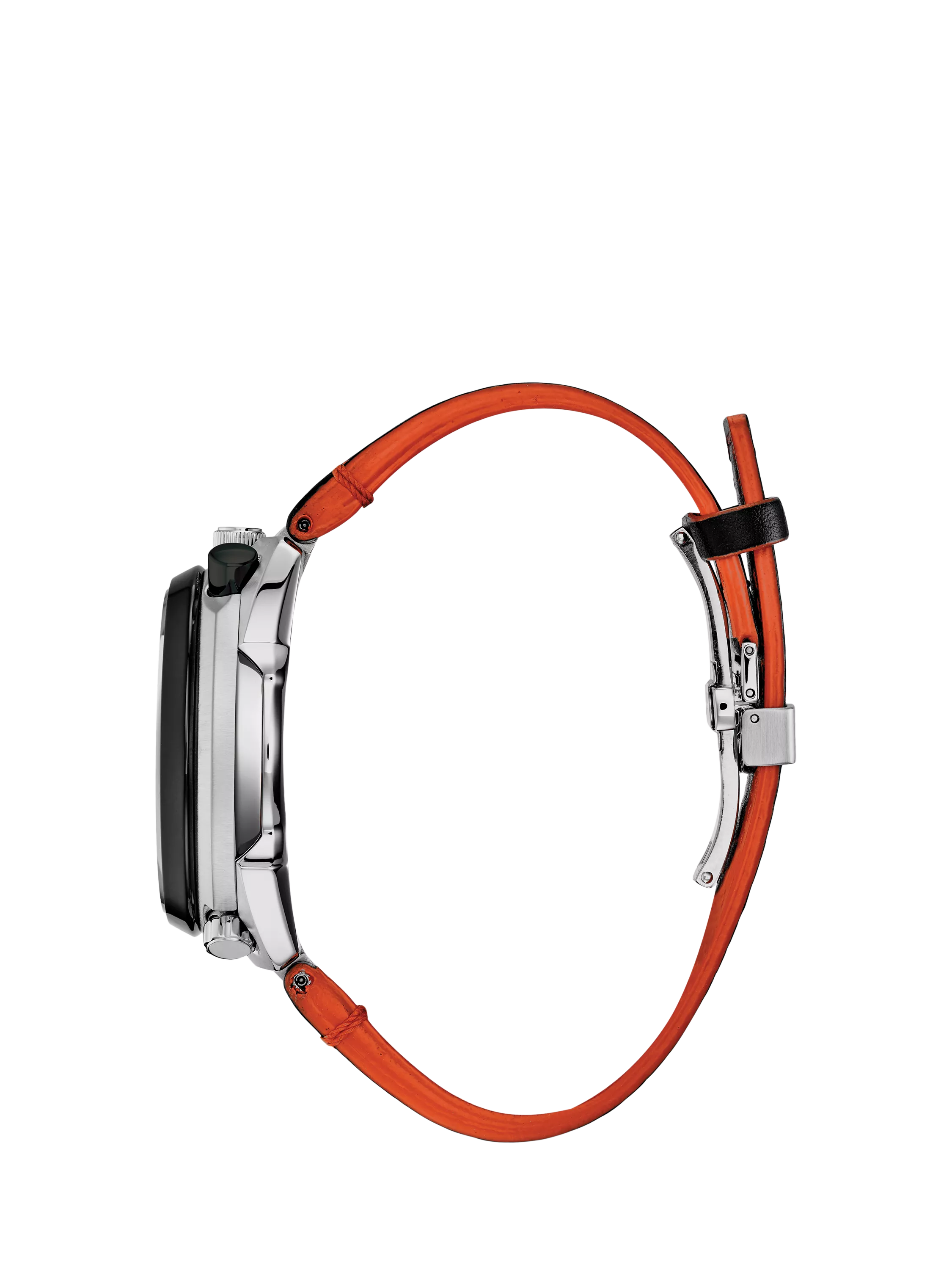 Citizen Bullhead racing chronograph watch with orange dial, UK version
