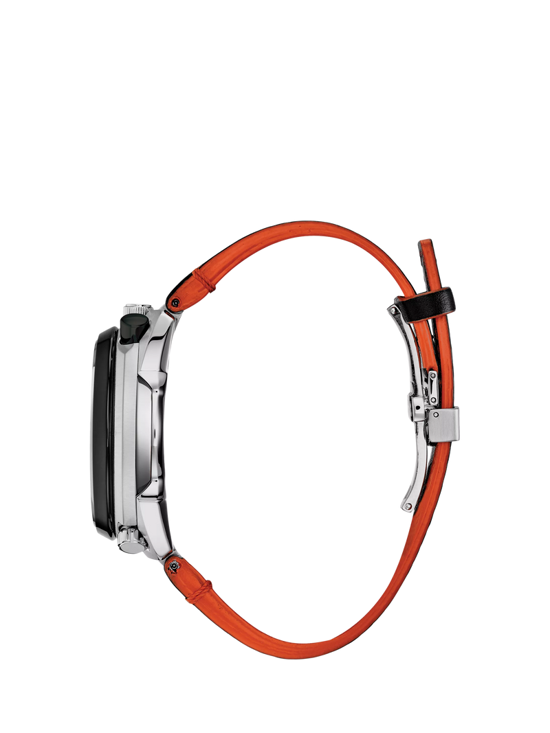 Citizen Bullhead racing chronograph watch with orange dial, UK version