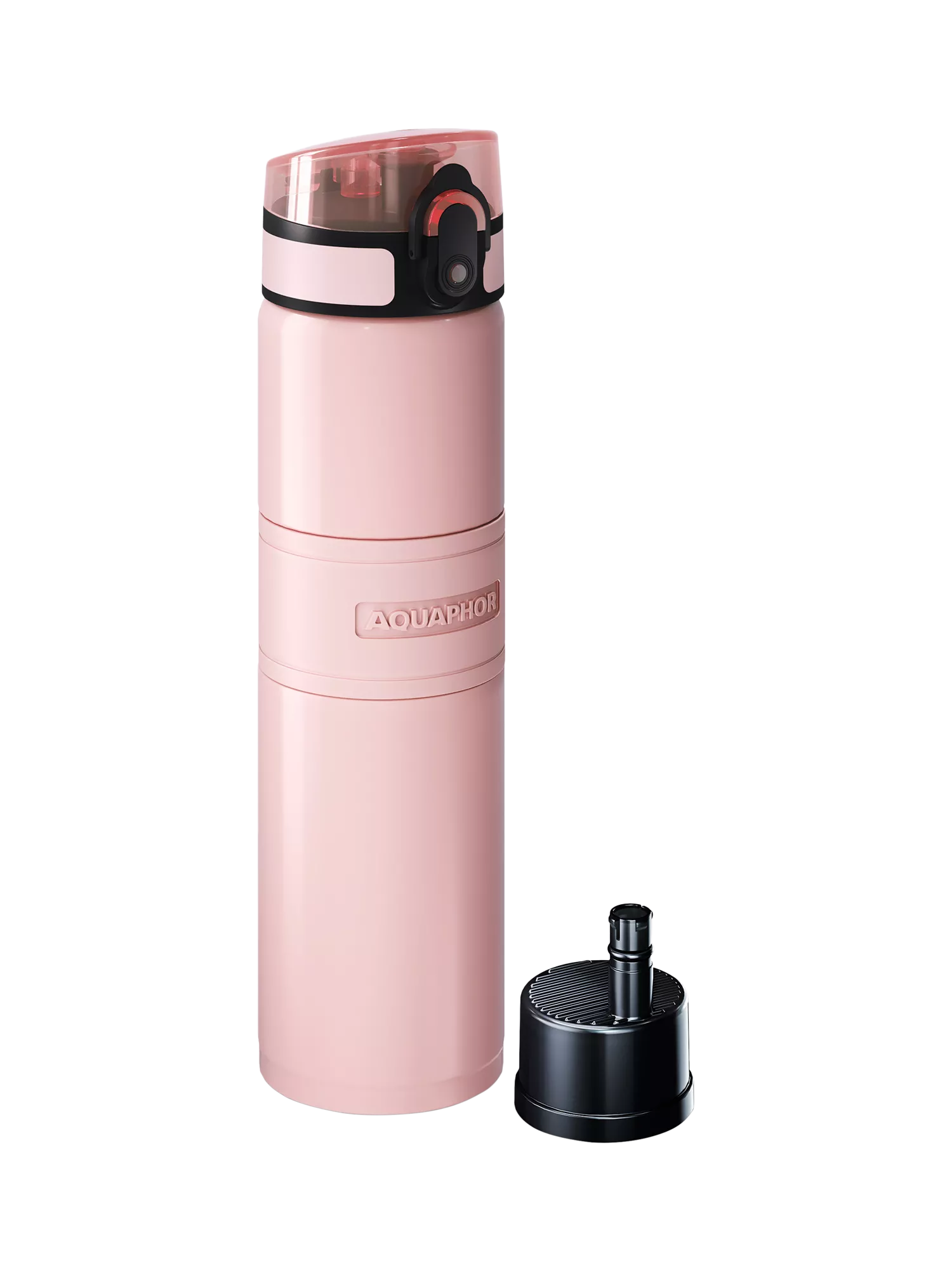 Aquaphor City Cool Stainless Steel Filter Water Bottle, 500ml