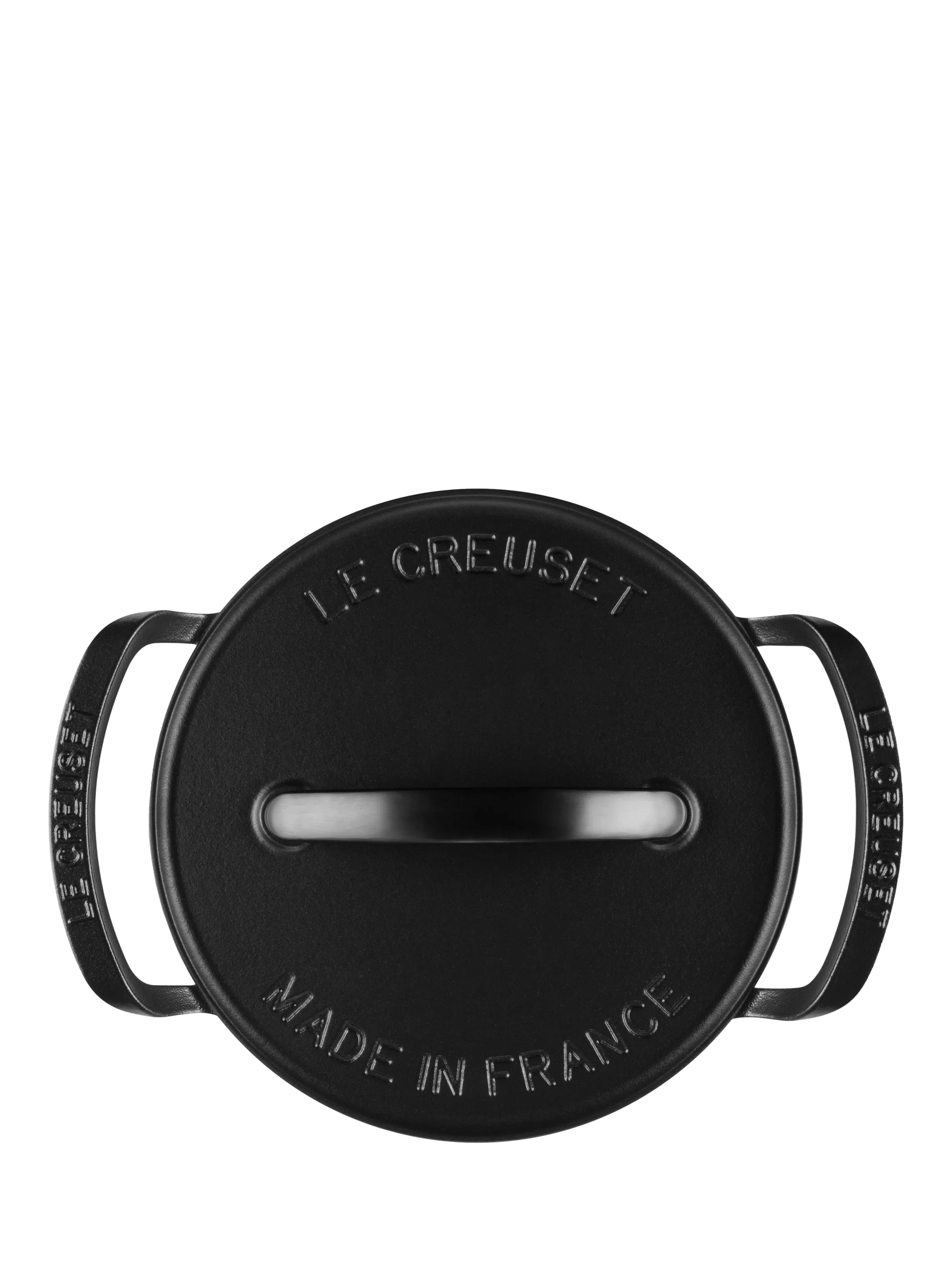 Le Creuset outdoor cast iron casserole matte black 25cm (British brand)