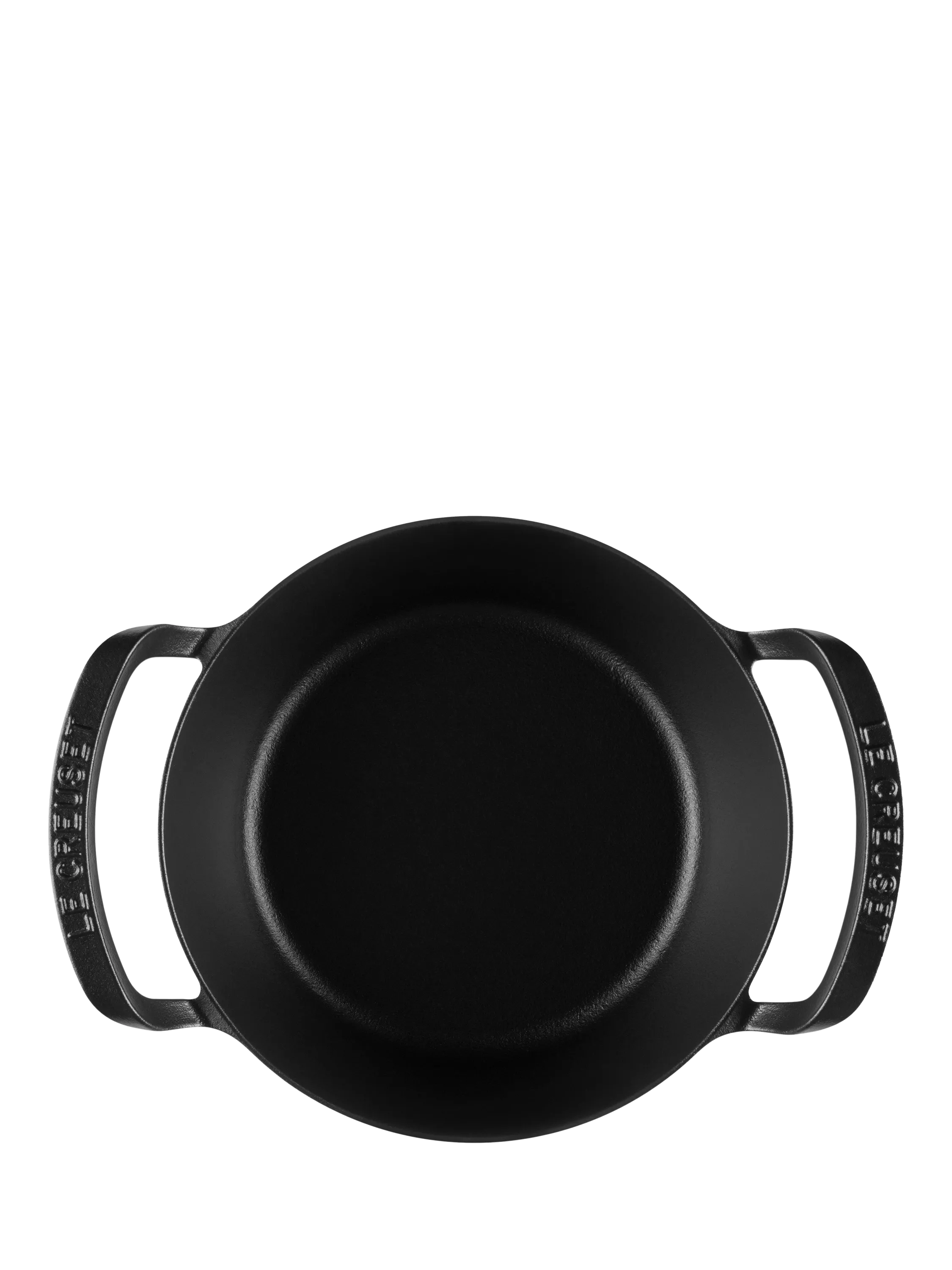 Le Creuset outdoor cast iron casserole matte black 25cm (British brand)