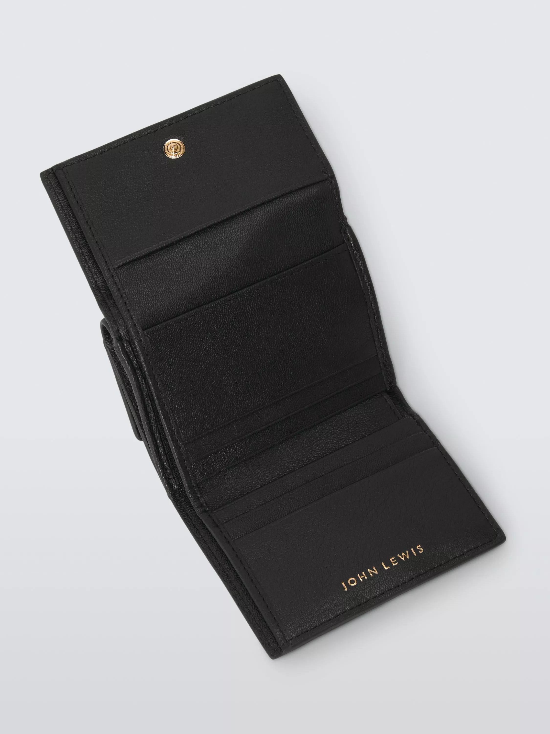 John Lewis leather medium tri-fold purse, UK version