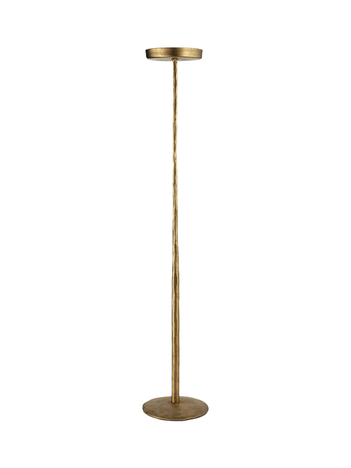 nkuku Sundra candle stand large antique brass (British brand)