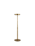 nkuku Sundra candle stand small antique brass, imported from the UK