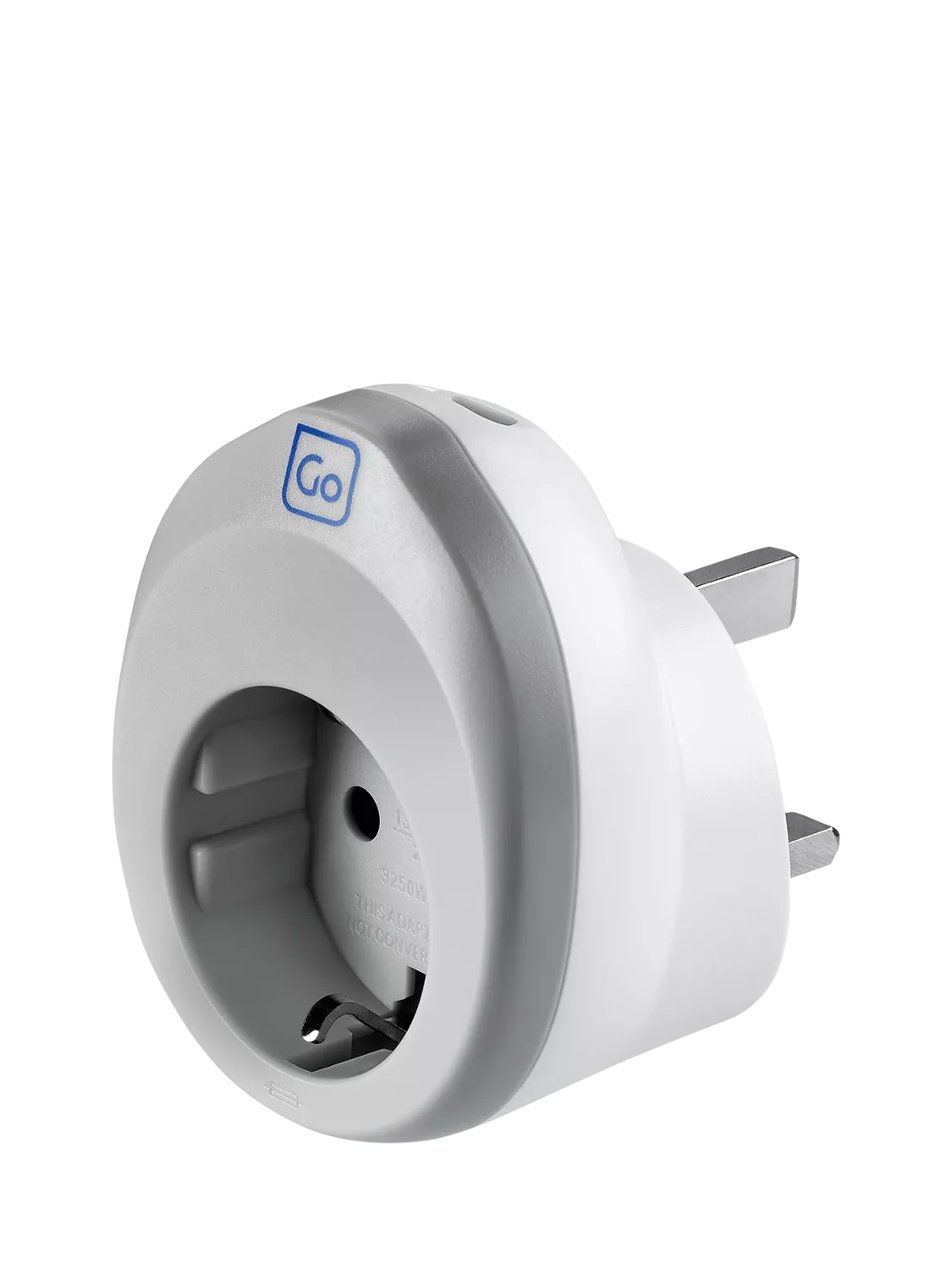 Go Travel 25W USB-C fast charge plug adaptor, imported from the UK