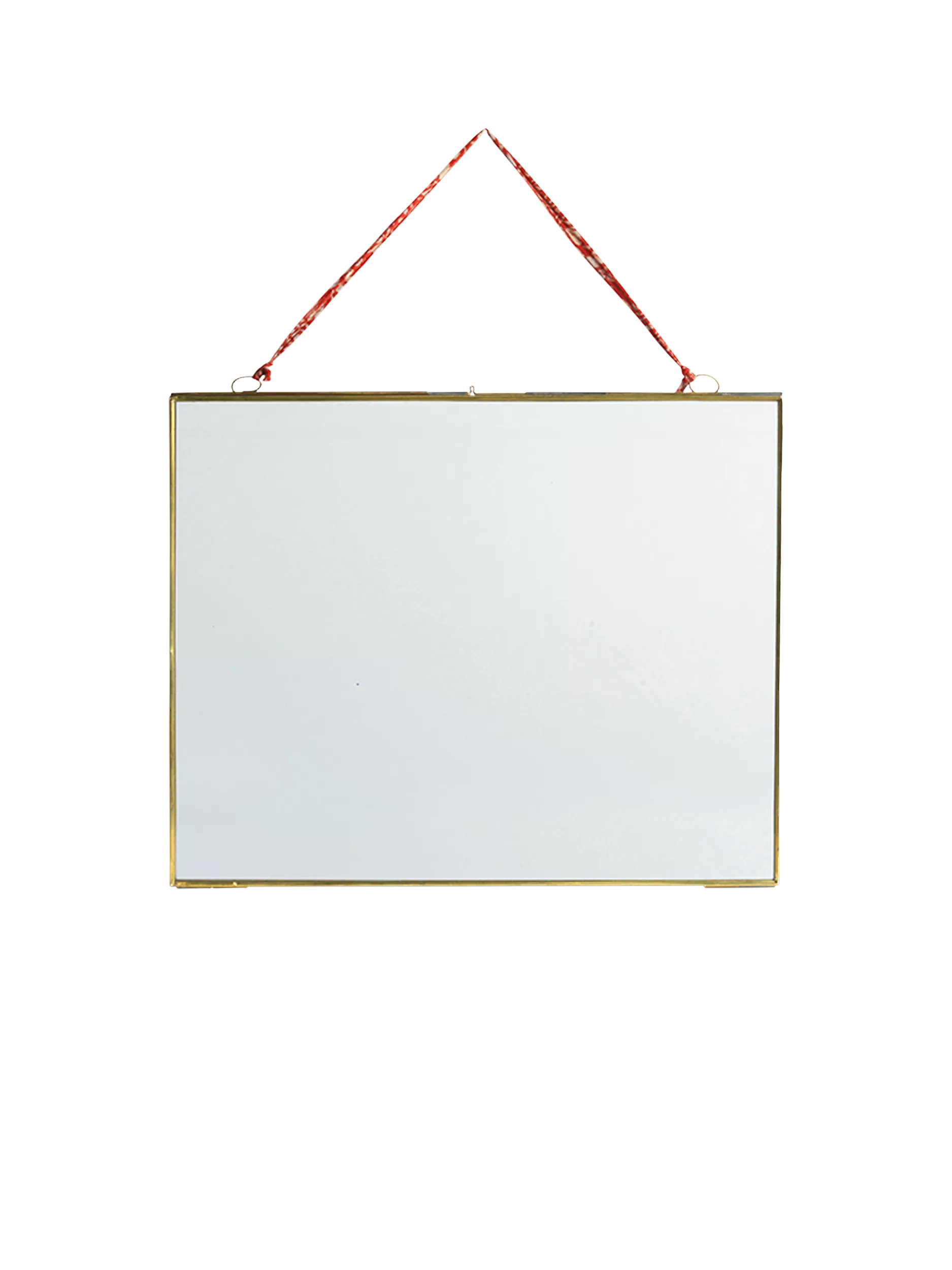 nkuku Kiko Landscape Photo Frame, 4 x 6" (10 x 15cm), Antique Brass
