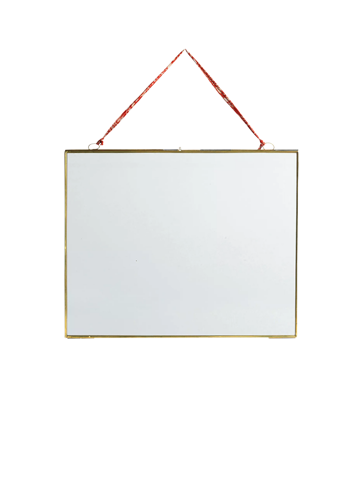nkuku Kiko Landscape Photo Frame, 4 x 6" (10 x 15cm), Antique Brass